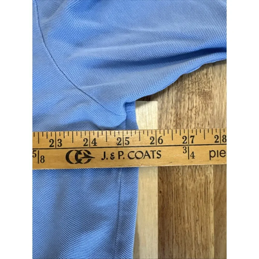 Ralph Lauren Polo Shirt Men's Big & Tall (XLT)Light Blue Preppy Pink Pony Classy